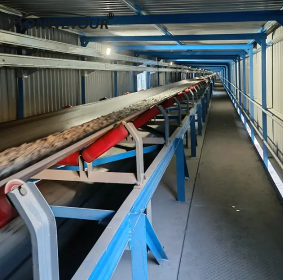 O que são chamados rolos transportadores?